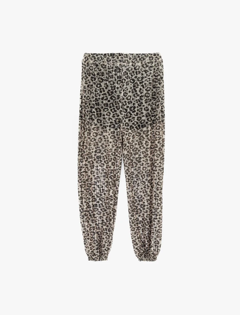 Koton Leopard Printed Harem Pants