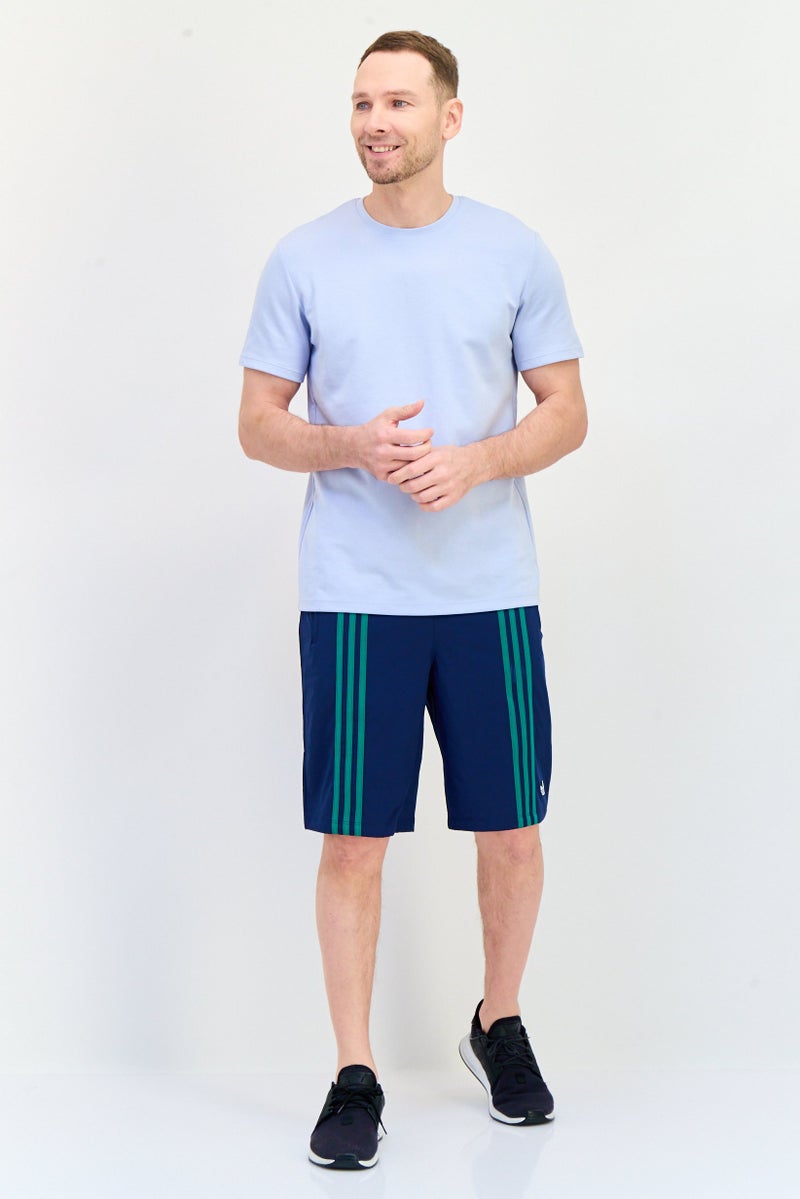 adidas Originals Men Sportswear Fit Training Shorts, Navy  - Image 4