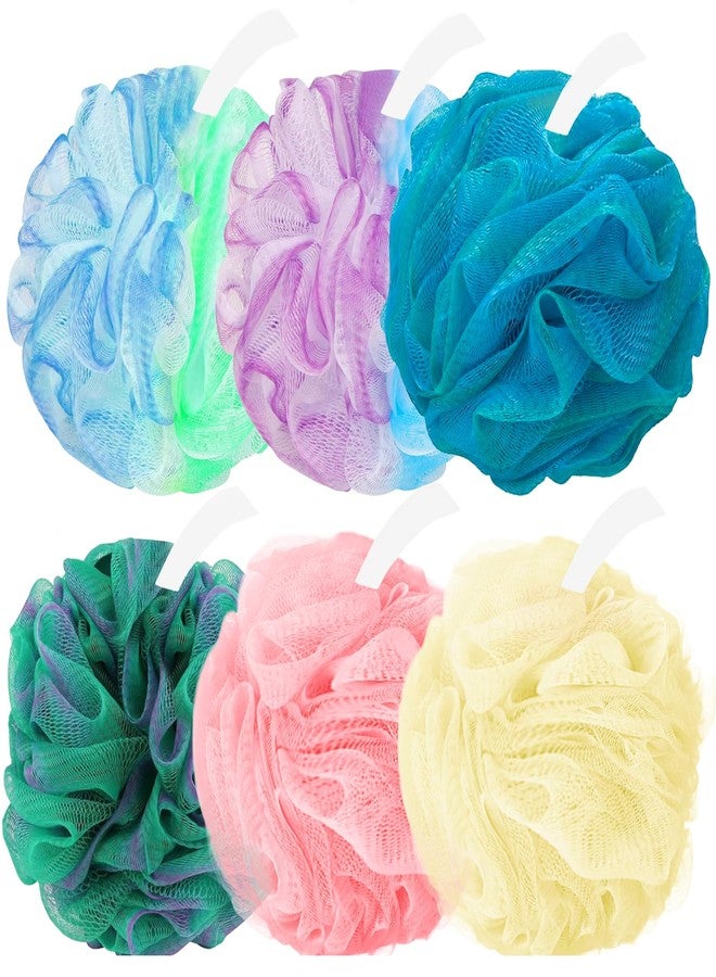 Amazerbst loofah,6 Pack Shower loofah loofah Sponge,Bath Sponge Body Scrubber for Women and Men - Image 1