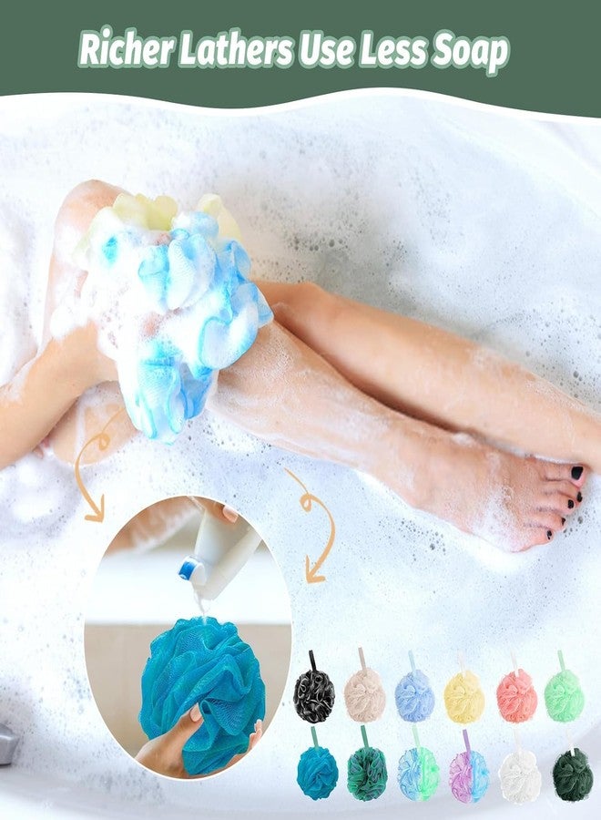 Amazerbst loofah,6 Pack Shower loofah loofah Sponge,Bath Sponge Body Scrubber for Women and Men - Image 5