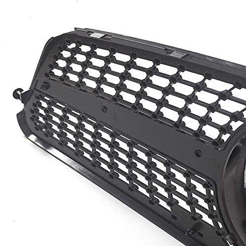 SNA W204 Grill, Front Grille for Mercedes Benz 2008-2014 C-class C300 C250 C350 (Chrome Diamond) - Image 4