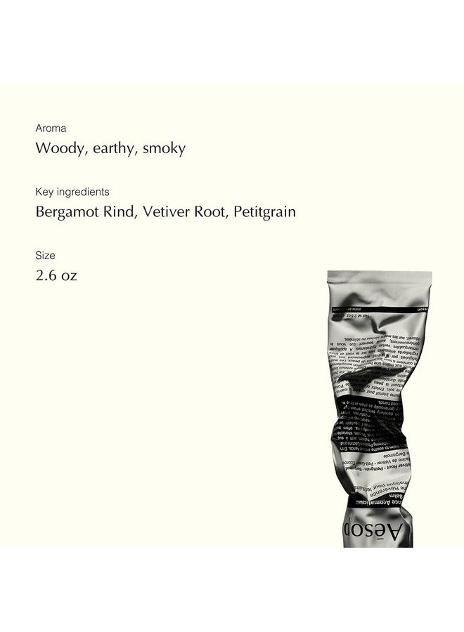 Aesop Reverence Aromatique Hand Balm Rich Skinsoftening Balm For Sustained Hydration With Emollient Ingredients 2.4 Oz - Image 3