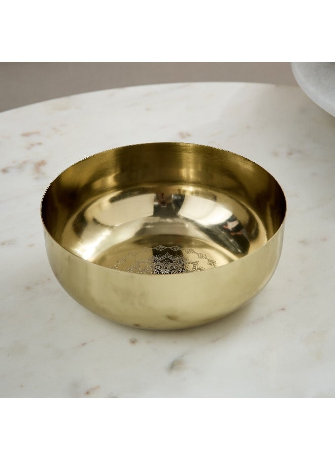 Isac Metal Etched Decorative Bowl - 20x20x8 cm - pzsku/ZA4C28EA3AC9F86D6468BZ/45/_/1739261801/4d4c8f57-607b-48c9-8529-52047115b5f5