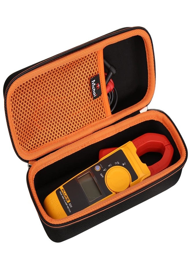 Mchoi Hard Carrying Case Fits for Fluke 323/324/325 Clamp Multimeter AC-DC TRMS, Case Only - Image 2