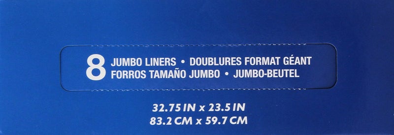 Petmate TOP ENTRY LITTER PAN LINERS Dark Grey 8 Count (Pack of 1) - Image 4