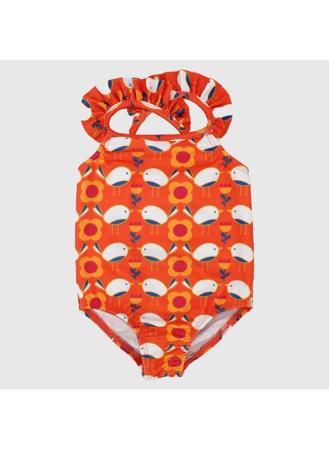 playmore Birdy Orange Swim Suit - Image 1