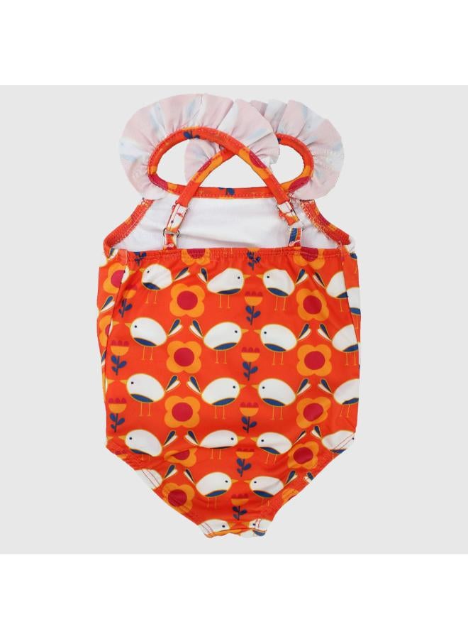 playmore Birdy Orange Swim Suit - Image 2