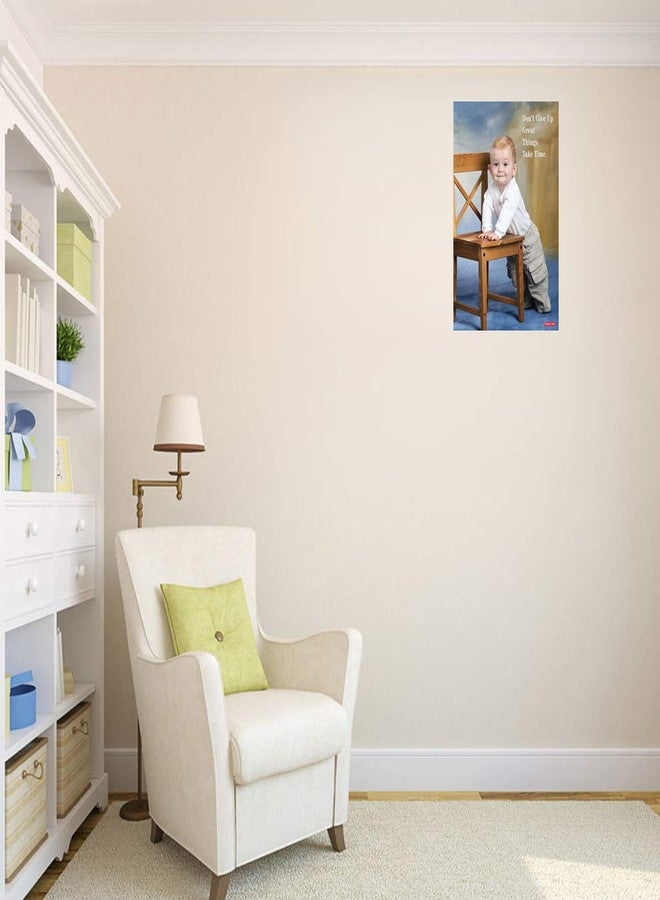 Rangoli New Born Baby Wall Sticker 12x18 Inch Self Adhesive Poster for Baby Room & Home Decoration. Design-12 - Image 4
