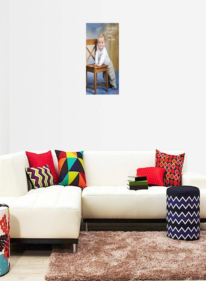 Rangoli New Born Baby Wall Sticker 12x18 Inch Self Adhesive Poster for Baby Room & Home Decoration. Design-12 - Image 2