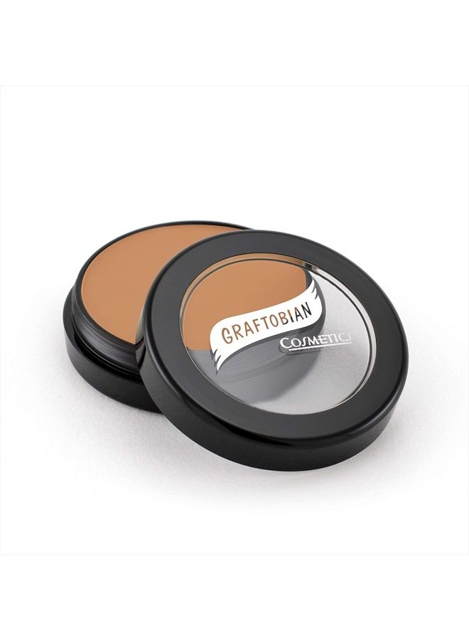 Graftobian HD Glamour Crème Foundation 1/2oz, Weightless Full Coverage Makeup, 65 Inclusive Shades, For All Skin Types, Natural or Full-Glam Looks, For Professionals and Beginners, Golden Sunset - Image 1