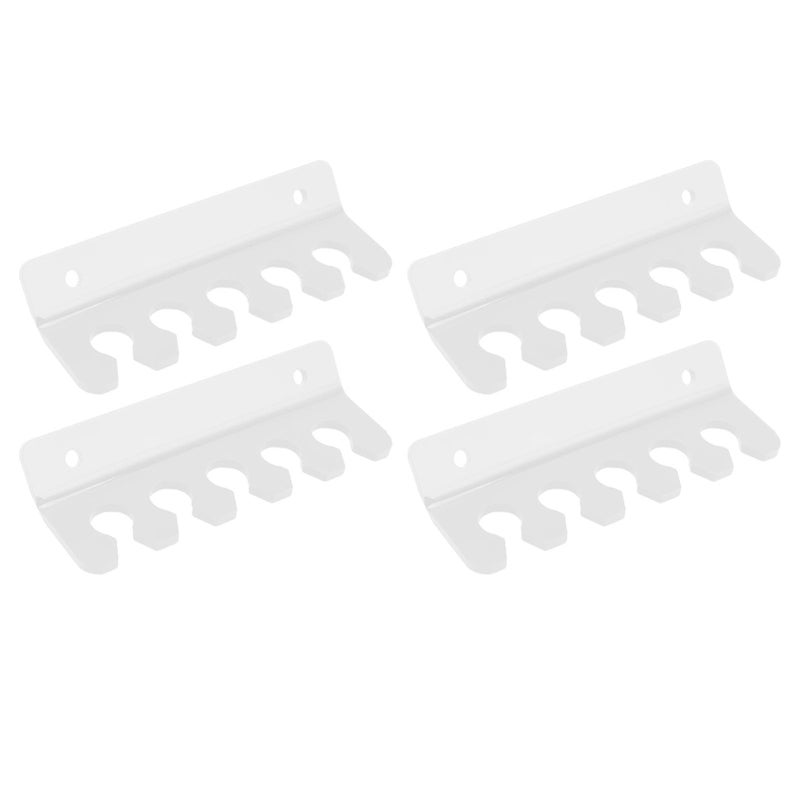 Black Cable Clips 5 Slot Cord Organizer with Screws for Desk Car Home Office Wall Mounting - Image 5