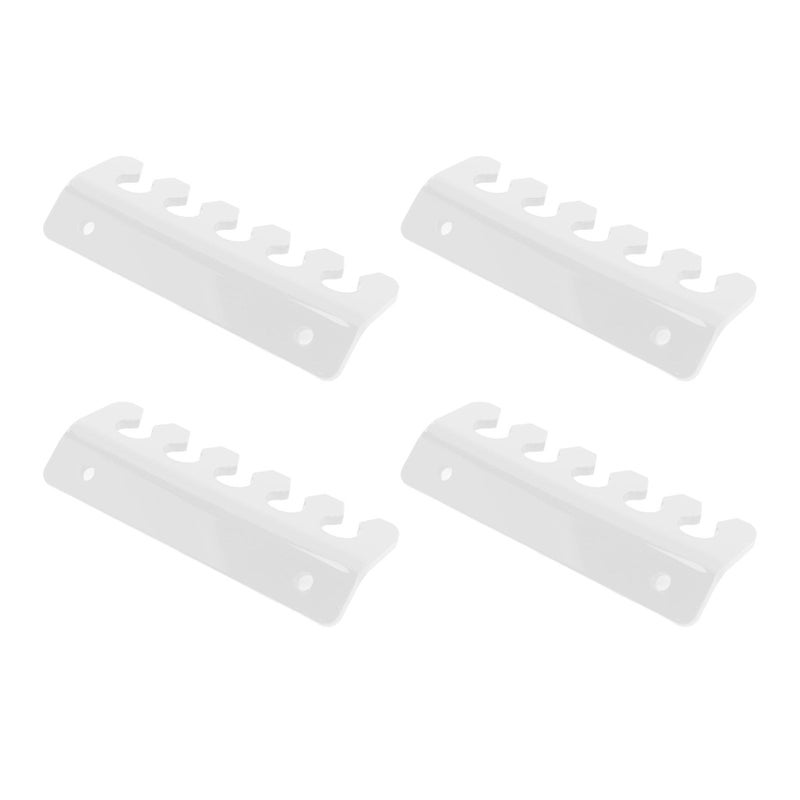 Black Cable Clips 5 Slot Cord Organizer with Screws for Desk Car Home Office Wall Mounting - Image 4