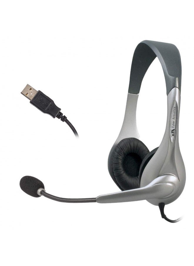 Cyber Acoustics Cyber Acoustics USB Stereo Headset (AC-851B)  - Image 1