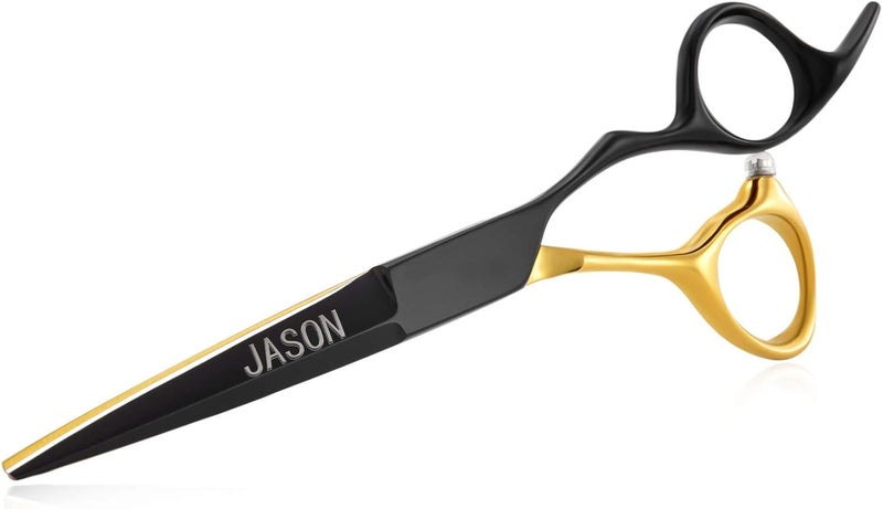 JASON 6 Hair Cutting Scissors Professional Barber Shears 440C Japanese Stainless Steel Stylist Trimming Shear Salon Razor Edge Scissor