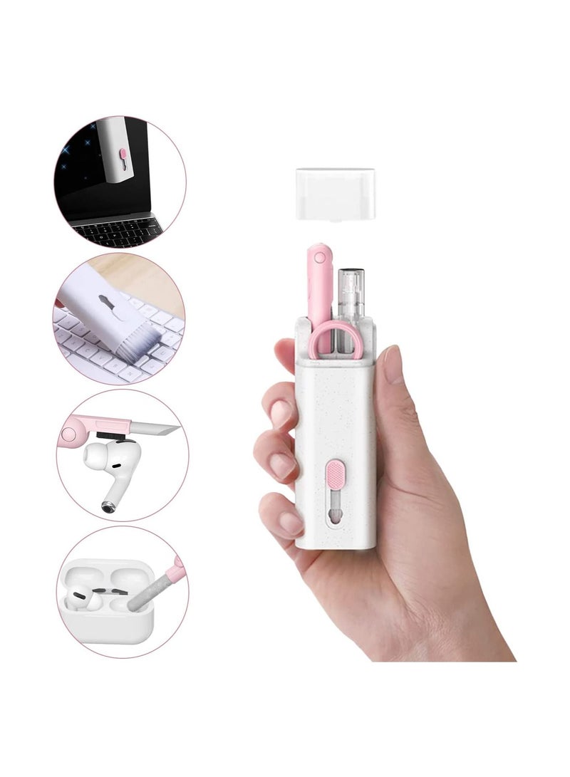TIGER 7-in-1 Laptop & Keyboard Cleaning Kit – Multi-Tool Computer, MacBook, Earphone & Screen Cleaner Set with Soft Dust Brush, Keycap Puller, Precision Tools & Port Cleaners | Compact & Reusable  - Image 1