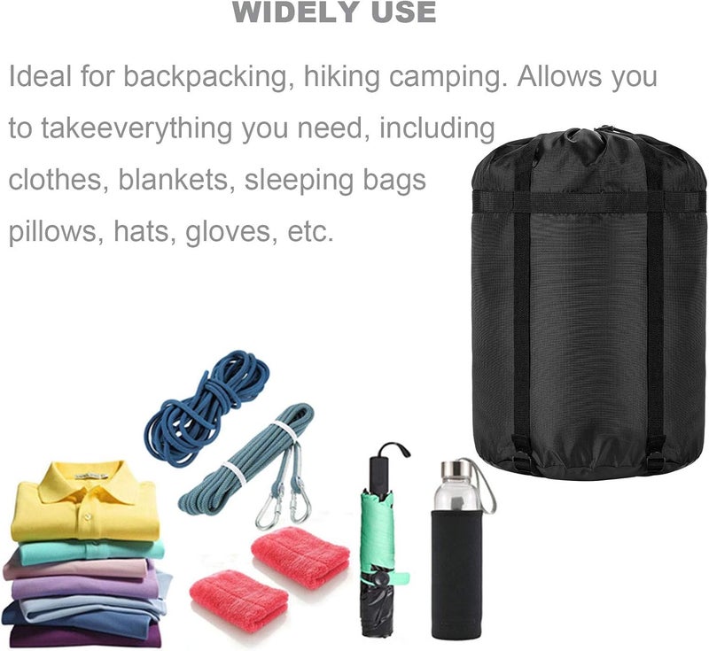 Borogo Compression Stuff Sack, 24L/36L/46L Sleeping Bags Storage Stuff Sack Organizer Waterproof Camping Hiking Backpacking Bag for Travel - Great Sleeping Bags Clothes Camping - Image 5