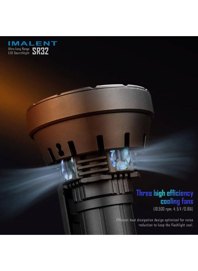 IMALENT SR32 Brightest Flashlight 120,000 Lumens 2080M Cree XHP 50.3 HI LEDs - Image 3