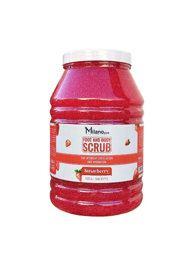 Milano Plus Foot and Body Gel Scrub Strawberry 5kg