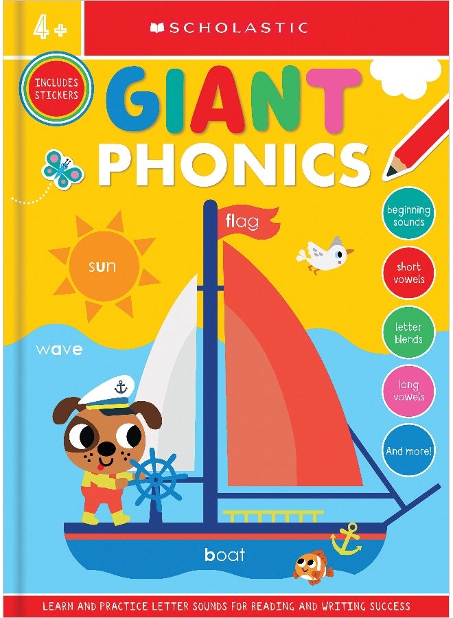 Giant Phonics Workbook: Scholastic Early Learners (Giant Workbook)