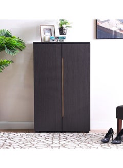 DANUBE HOME Hornbill Shoe Cabinet 21 Pairs Of Shoes Modern Design FurnitureWooden Shoe Organizer for Entryway, Hallway, Living RoomL 73x36x120 cm , 6 shelves  - Image 1