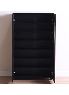 DANUBE HOME Hornbill Shoe Cabinet 21 Pairs Of Shoes Modern Design FurnitureWooden Shoe Organizer for Entryway, Hallway, Living RoomL 73x36x120 cm , 6 shelves  - Image 3