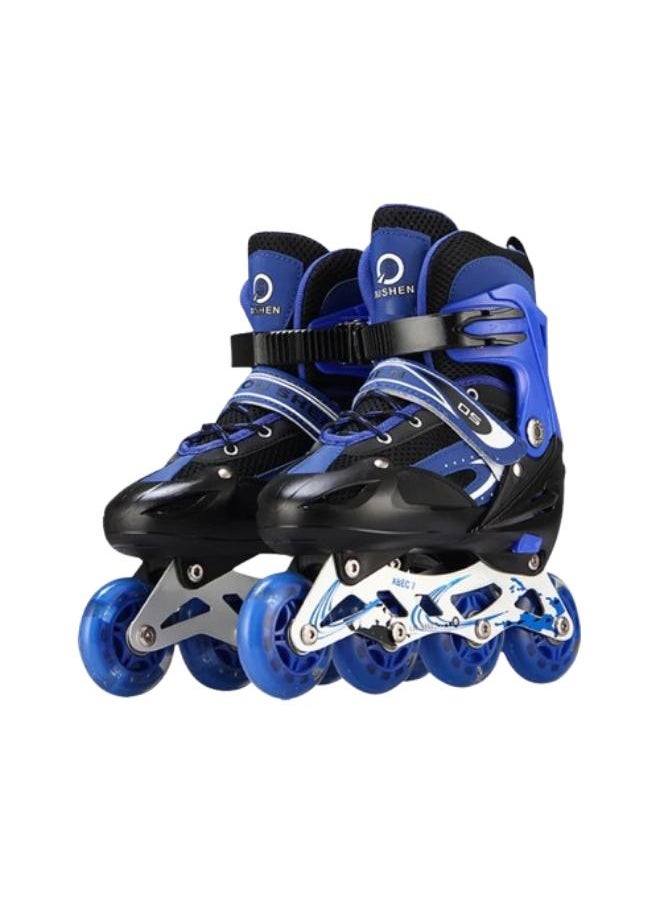 Ou shen Roller Skates Skating Shoes, Size (39-42) - Blue  - Image 1