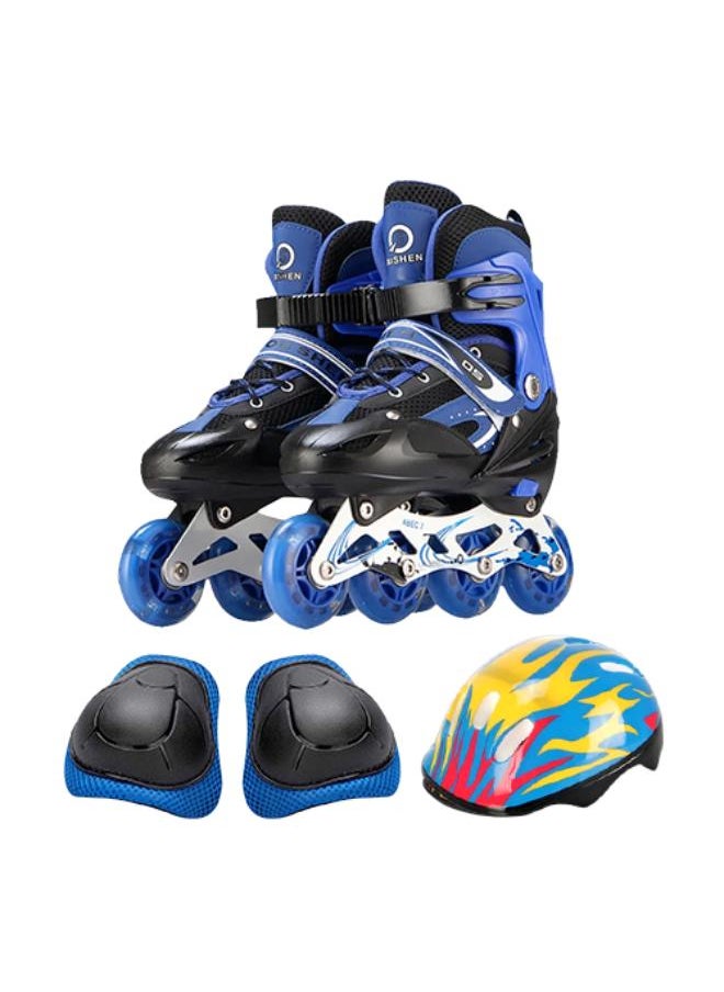Ou shen Roller Skates Skating Shoes, Size (39-42) - Blue  - Image 2