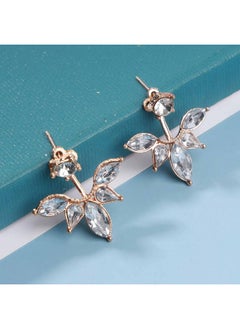 Boho Crystal Lotus Jackets Earrings Gold Crystal Studs Earrings Sparkle Rhinestone Ear Jackets Earrings Cz Ear Climber Earrings Wedding Earrings Jewelry For Women And Girls (Gold) - pzsku/ZA4C393104AB81D7DEAD5Z/45/_/1707975219/b6f9839d-bdbd-4619-a6a0-1da13b3fa0fc