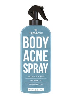 TreeActiv TreeActiv Body & Back Acne Treatment Original Formula, 8 fl oz, 2% Salicylic Acid Spray, Cystic Acne Treatment, Body Acne Spray, Chest, Shoulders & More, Bacne Spray for Teens & Adults  - Image 1