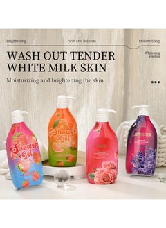 Kormesic Rose Body Wash 800ml - Romantic & Moisturizing  - Image 3