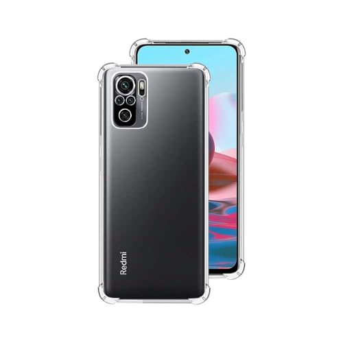 7-Seven 7SEVEN® Back Cover for Mi Redmi Note 10 4G Transparent Mobile Back Case Shock Proof Design Camera Edges Protection Crystal Clear Phone Case Silicon Soft TPU and Flexible Bumper Phone Cover - Image 1