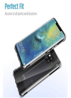 شيزي غطاء حماية لهاتف هواوي ميت 20 برو شفاف  - Image 2