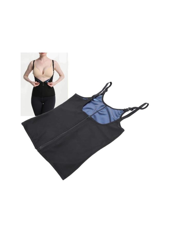 Generic - Women Fitness Sweat Vest, Sports Breathable Elastic Fat Burning Body Shaping Shapewear, for Running, Fitness and Yoga - Image 1