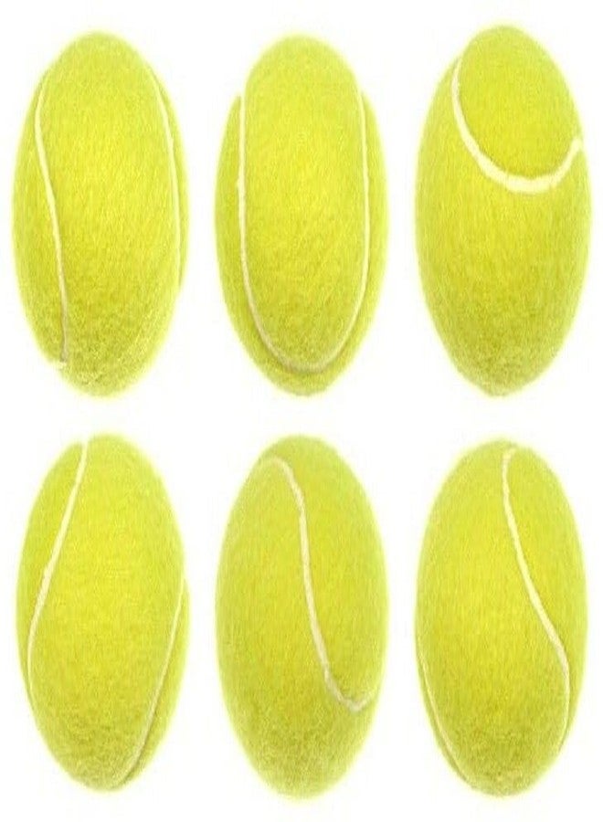 Owlix Ball Cricket Tennis Ball (Standard, Pack of 6, Green) - Image 2