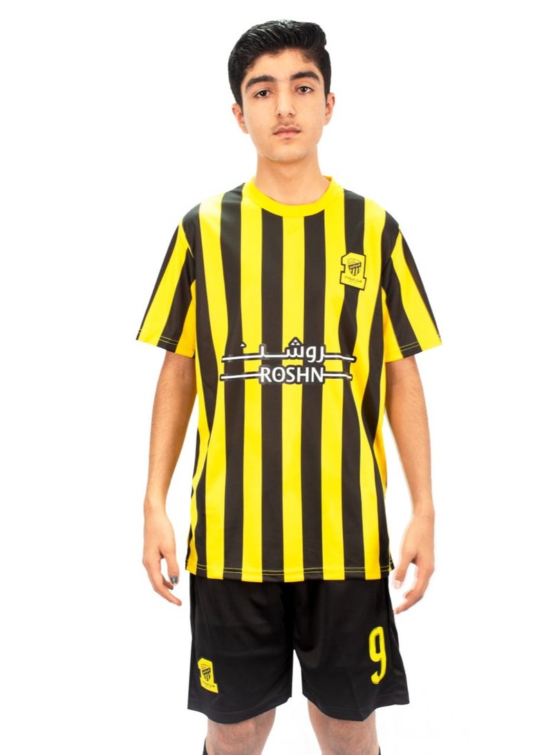 Club Jersey Ittihad for Adults 22/23 Home/Away  Jeddah Jersey T-Shirt and Short - Image 1