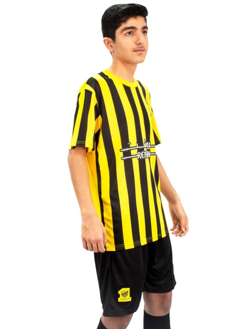 Club Jersey Ittihad for Adults 22/23 Home/Away  Jeddah Jersey T-Shirt and Short - Image 4