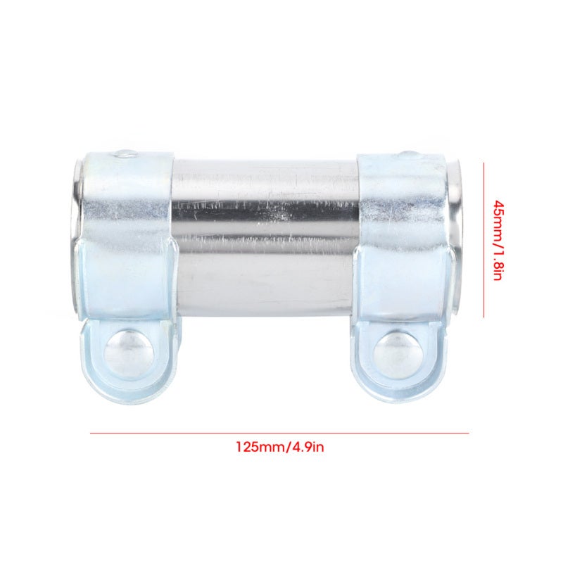 Exhaust Pipe Clamp: Iron Material, Direct Replacement Connector Replacement - Premium Quality, Exhaust System Car Part for Opel Agila, Opel Corsa - Image 1