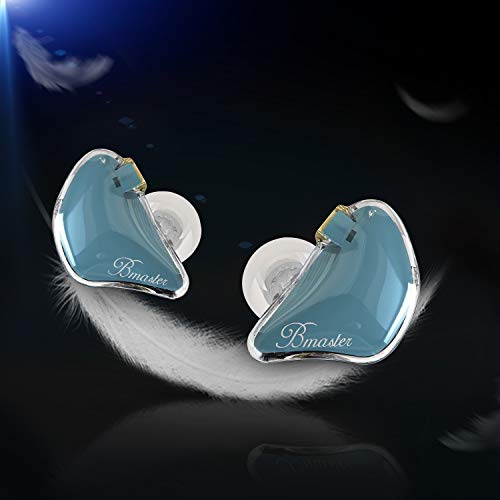 BASN Bmaster Triple Drivers in Ear Monitor Headphone with Two Detachable Cables Fit in Ear Suitable for Audio Engineer, Musician (Blue) - Image 4