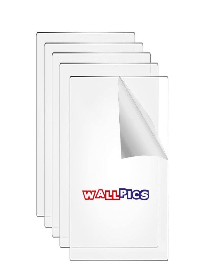 Wallpics Transparent Acrylic sheets 1mm,High Gloss clear Plexiglass Glass for Art & Craft, Painting, School Projects, Signage, DIY, Photo Frame (10x14inch-2pc) - Image 1