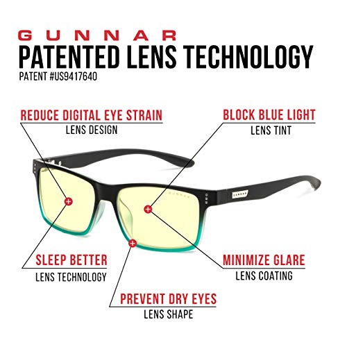GUNNAR نظارات الأطفال لحجب الضوء الأزرق | كروز كيدز من غونار | حماية حاصلة على براءة اختراع من الضوء الأزرق مع عدسات مقاومة للبقع، إطار متين ومرن (تركيز طبيعي، أونيكس/تيال/كهرماني) - Image 5