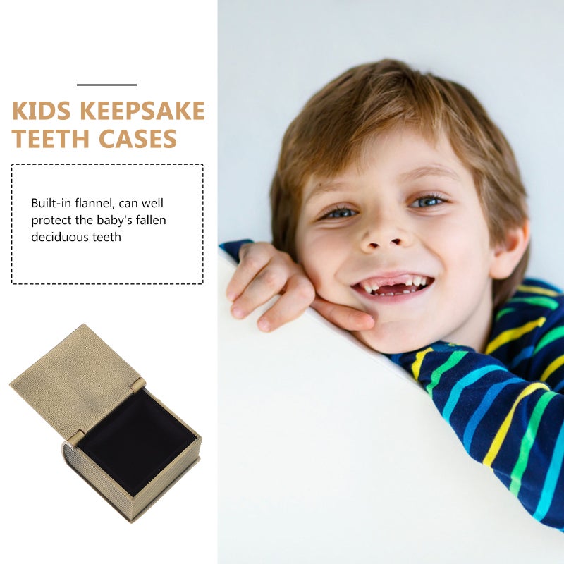 2 Pcs Tooth Boxes Kids Keepsake Teeth Cases Teeth Containers - Image 5