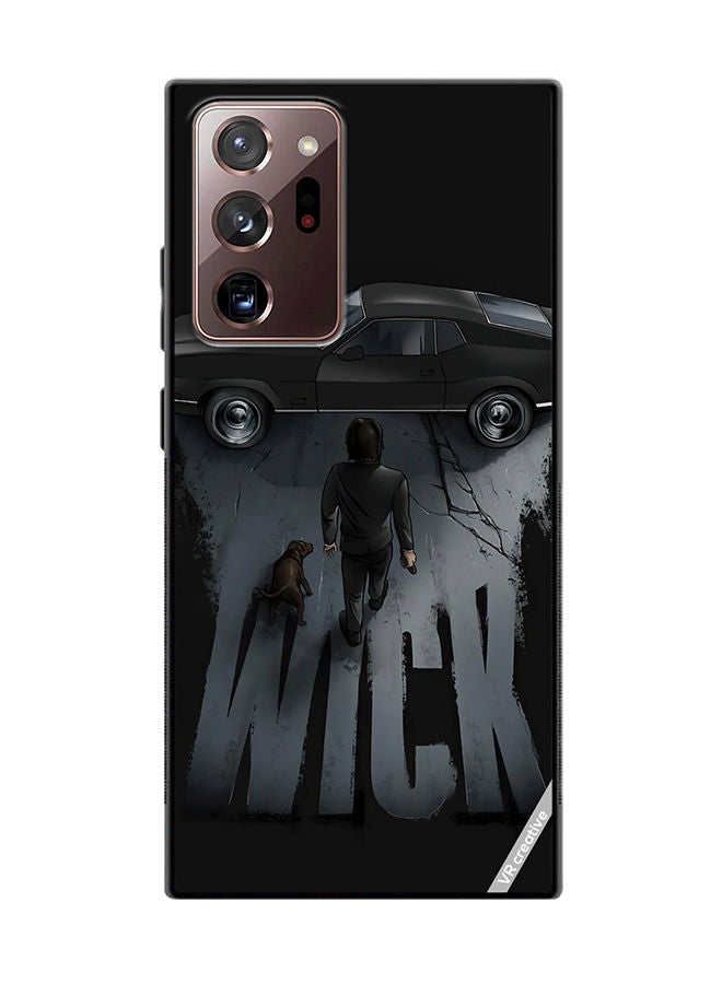 VR CREATIVE Protective Case Cover For Samsung Galaxy Note20 Ultra 5G John Wick Design Multicolour - Image 1