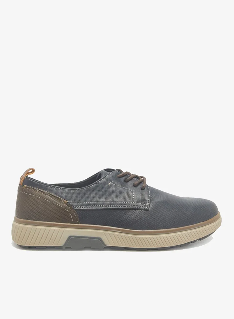 Redtag Men Navy Plain Sneakers