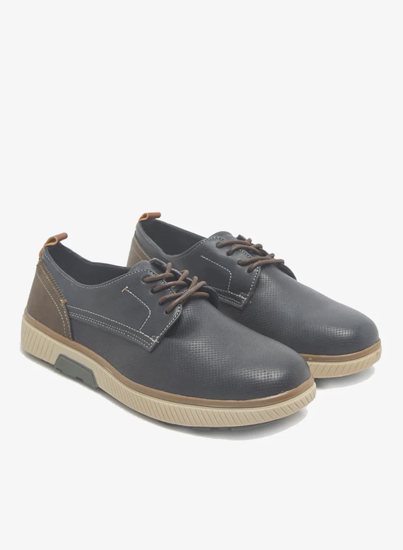 Redtag Men Navy Plain Sneakers