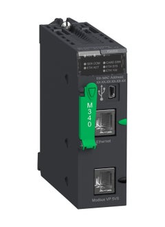 Schneider PLC Modicon M340_ Processor module, Modicon M340 automation platform, max 1024 discrete + 256 analog I/O, Modbus, Ethernet_ [BMXP342020]