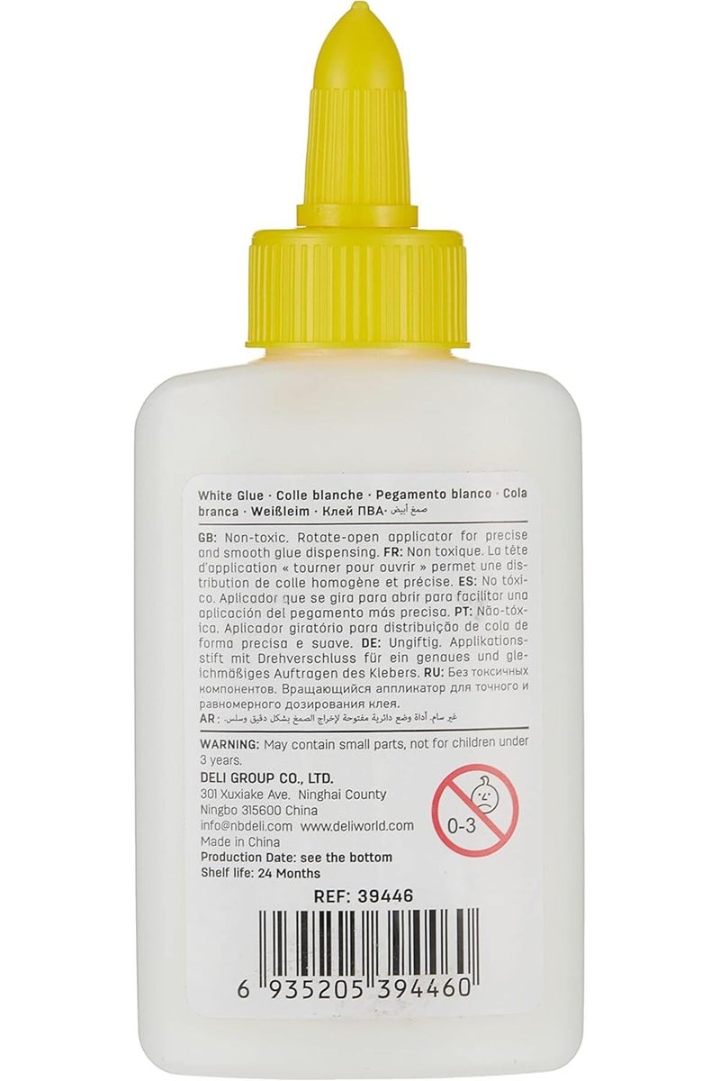 Deli White Glue 80ml E39446 - Image 2