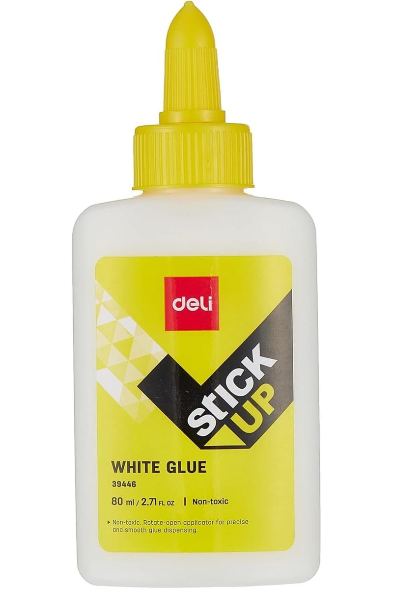 Deli White Glue 80ml E39446 - Image 1