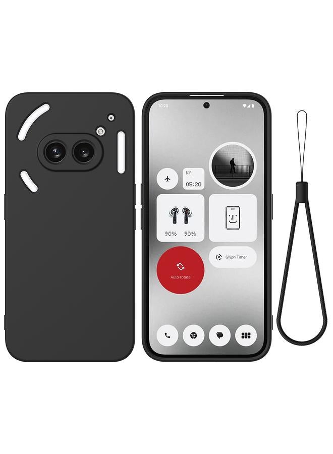 S-TOP Case For Nothing Phone 2a Pure Color Liquid Silicone Shockproof Phone Case - Image 1