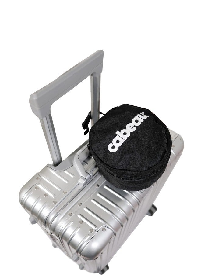 Cabeau Evolution Travel Neck Pillow Bag Compact Carrying Case, Compresses Pillow to Half its Original Size - Quick-Release Clasp Attaches to Luggage, Backpacks, and Purse - Image 3