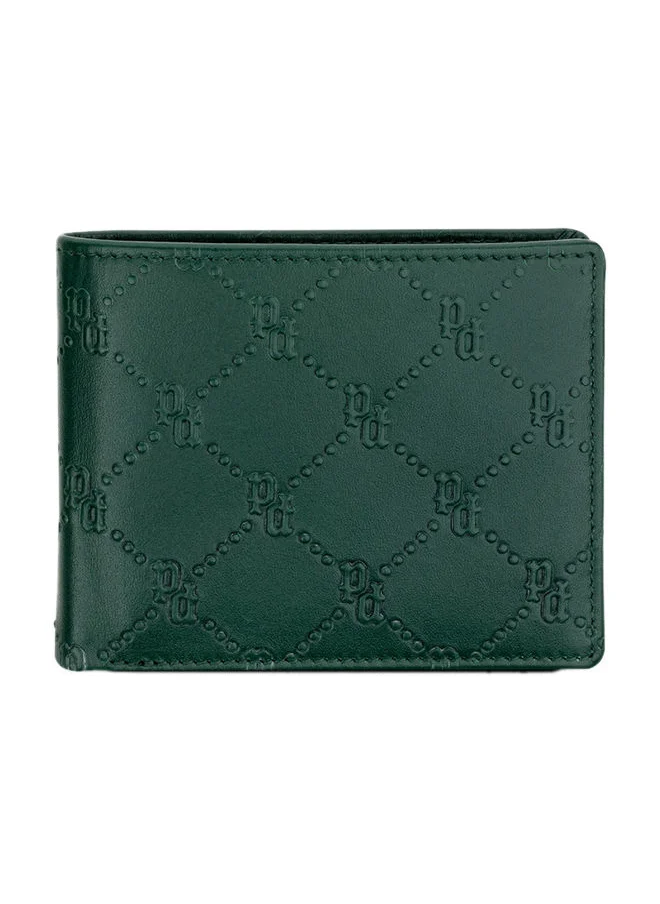 POLICE Police Antiquity Wallet for Men - PELGW2200104, Green